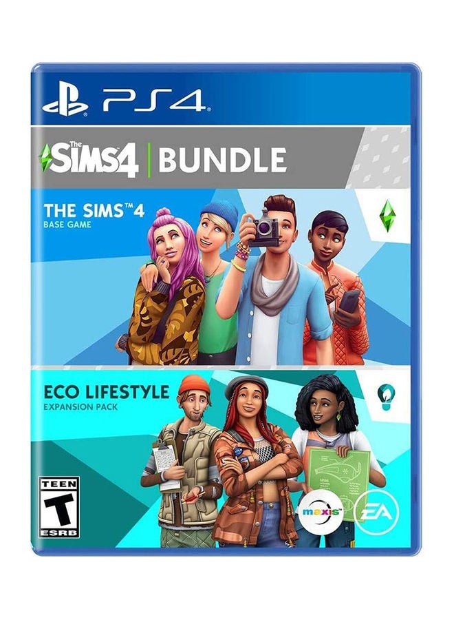 EA The Sims 4 Plus Eco Lifestyle Bundle - PlayStation 4 (PS4) - Image 1