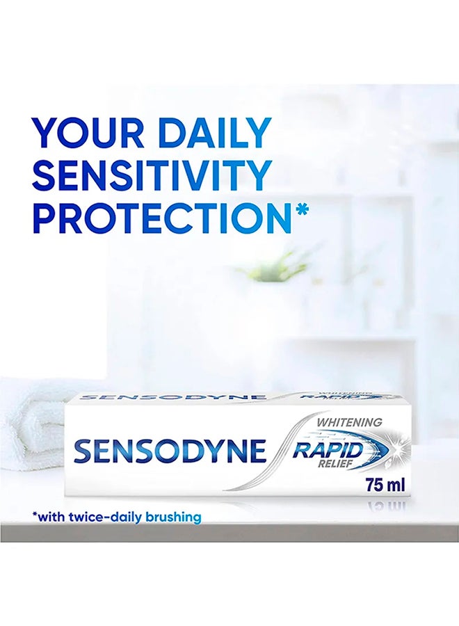 Rapid Action Whitening For Fast Relief, 75ml