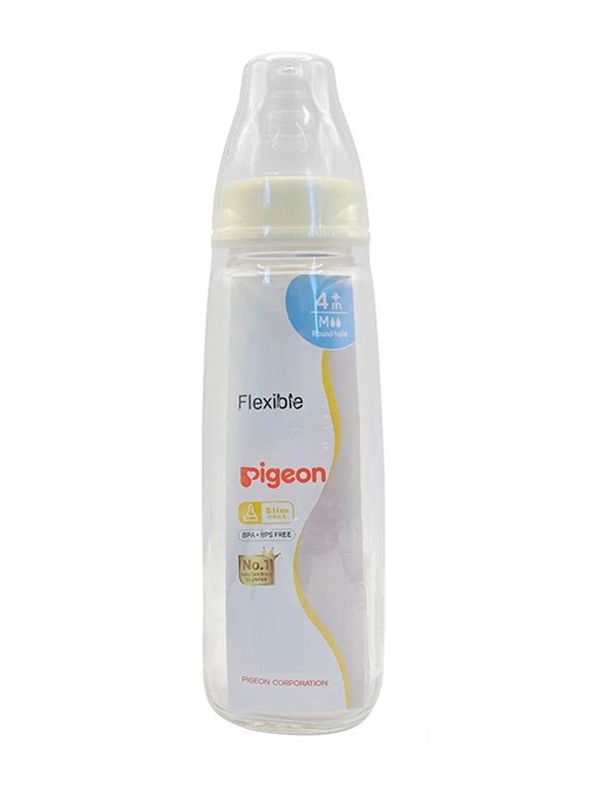 pigeon Glass Feeding Bottle, 240ml