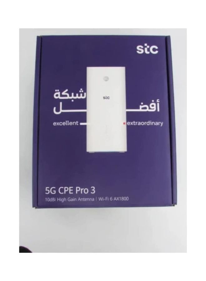 راوتر 5G CPE Pro 3 باللون الأبيض - v1676284348/N53384187A_4