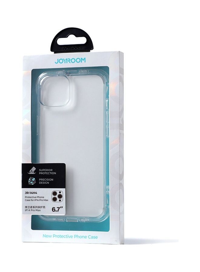 JOYROOM - Joyroom Defender Series Case Cover for iPhone 14 Pro Max Armored Hook Cover Stand (JR-14H4) Clear - Image 1