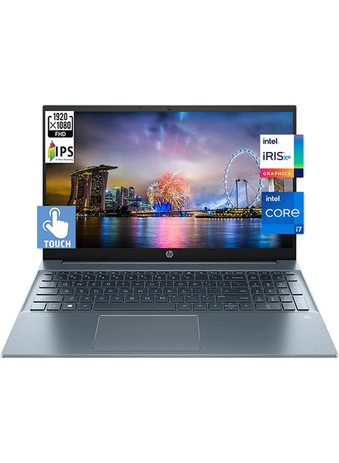 لابتوب بافيليون ‎15-EG0070WM بشاشة مقاس 15.6 بوصة بدقة كاملة الوضوح تعمل باللمس ومعالج كور i7-1165G7/ ذاكرة رام 64 جيجابايت/ محرك أقراص SSD سعة 2 تيرابايت بواجهة Nvme/ بطاقة رسومات إنتل أيريس Xe/ نظام تشغيل ويندوز 11 الإنجليزية/العربية فضي