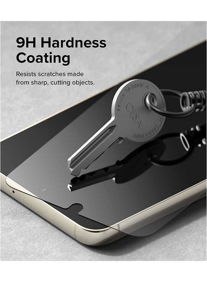 Ringke Shatterproof Coverage Compatible Samsung Galaxy S23 Plus Screen Protector 5G Multi Layer Protective Premium Quality Tempered Glass With Easy Application Kit 2 Pack Clear - Image 5