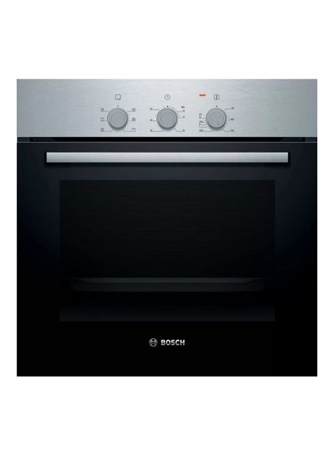 Electric Built In Oven 60 Cm Stainless Steel HBF011BR0Q Silver