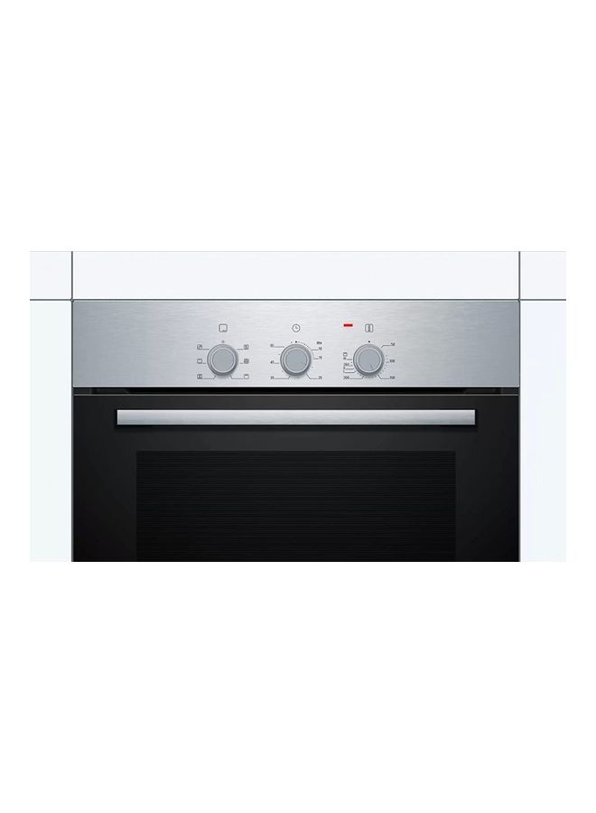 BOSCH - Electric Built In Oven 60 Cm Stainless Steel HBF011BR0Q Silver - Image 1