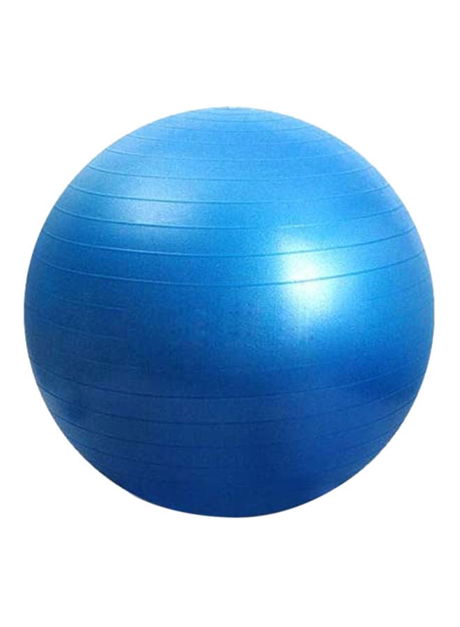 SkyLand Yoga Ball With Air Pump Blue/Yellow 75cm  - Image 3