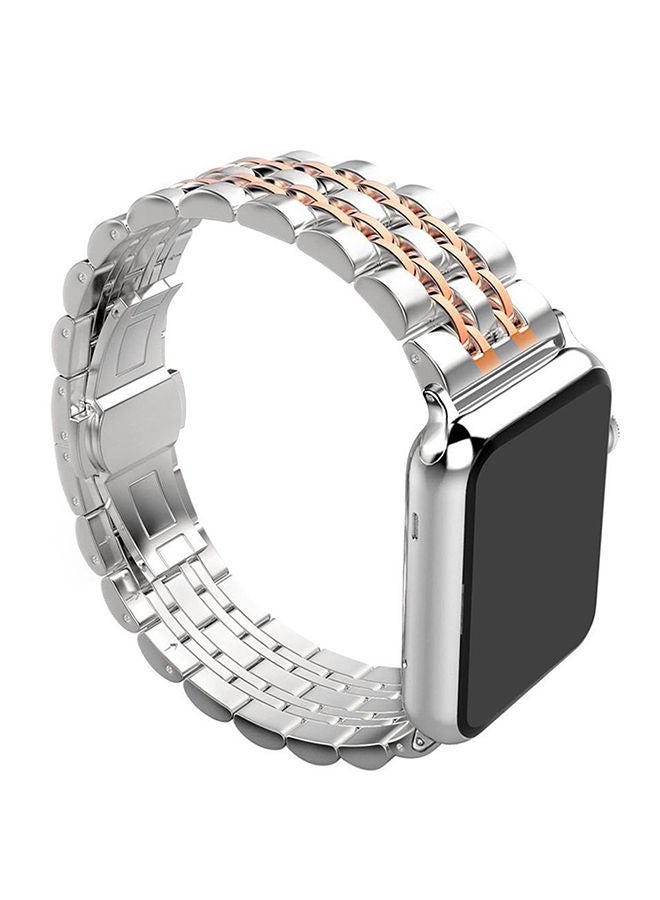 Generic - Replacement Band For Apple Watch Series 1/2/3 42mm Rose Gold - Image 1