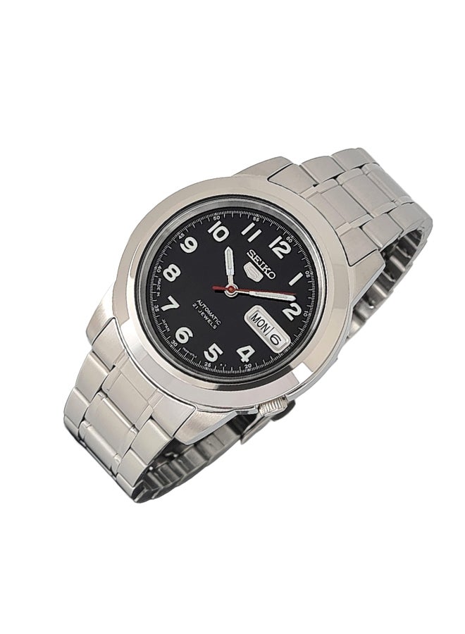 Seiko - Men's Stainless Steel Analog Watch SNKK35J1 - Image 1