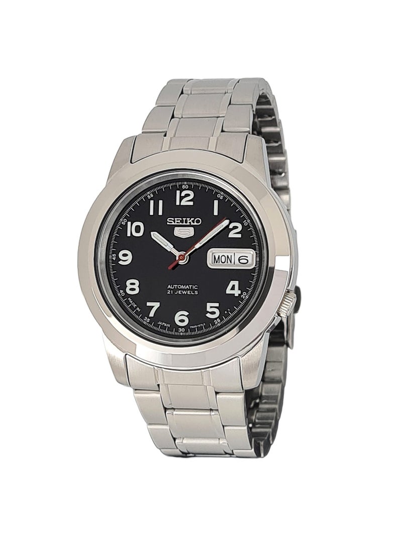 Seiko - Men's Stainless Steel Analog Watch SNKK35J1 - Image 1