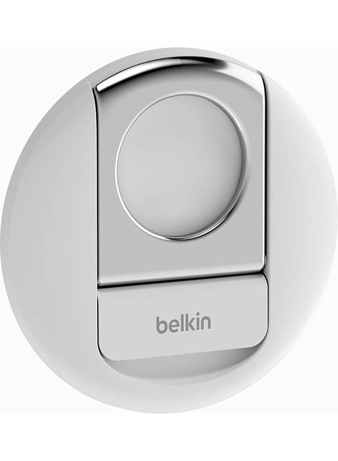 belkin - Mag Safe Continuity Camera Mount Turn To Webcam Compatible With Mac Book Pro Air IPhone 14 13 12 Silver - Image 1