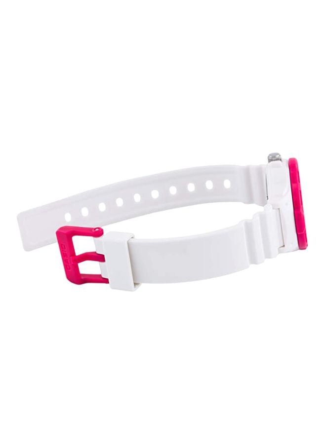 CASIO - Women's Water Resistant Analog Watch LRW-200H-4BVDF - 39 mm - White - Image 1