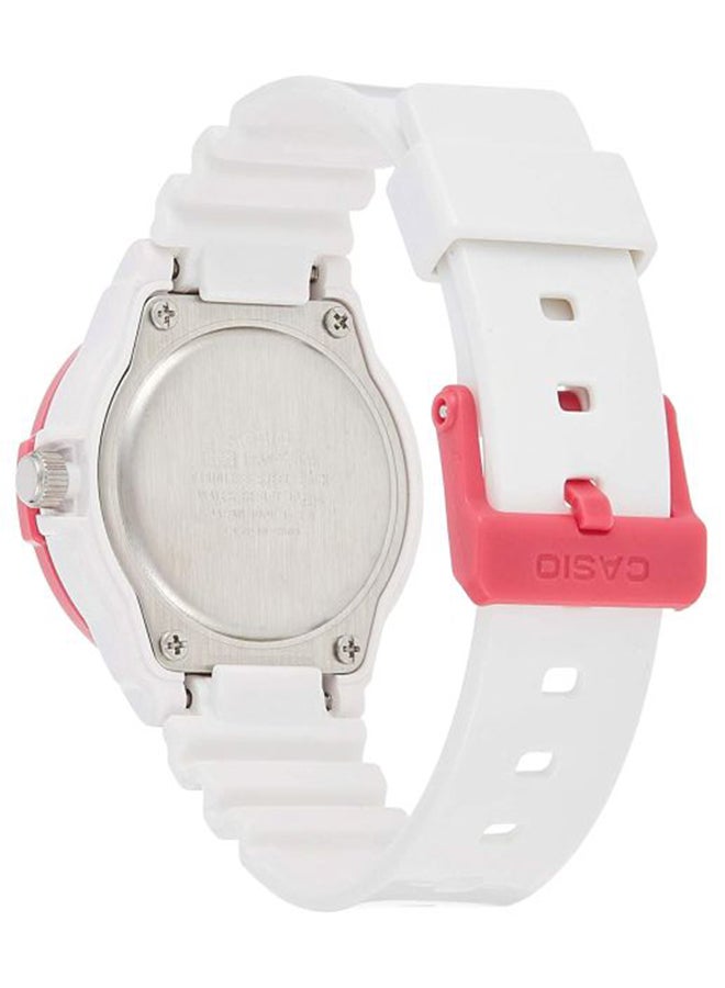 CASIO - Women's Water Resistant Analog Watch LRW-200H-4BVDF - 39 mm - White - Image 1