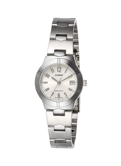 Women's Enticer Quartz Analog Watch LTP-1241D-7A2DF - 25 mm - Silver