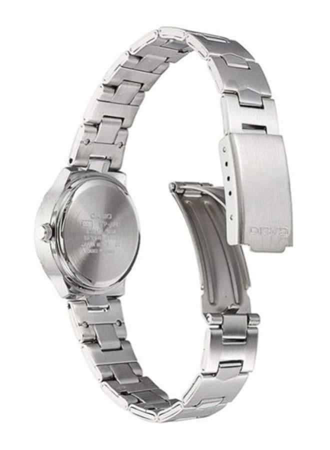 Women's Enticer Quartz Analog Watch LTP-1241D-7A2DF - 25 mm - Silver