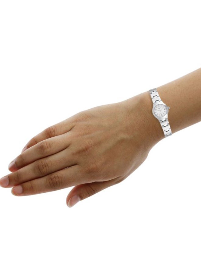 Women's Enticer Quartz Analog Watch LTP-1241D-7A2DF - 25 mm - Silver