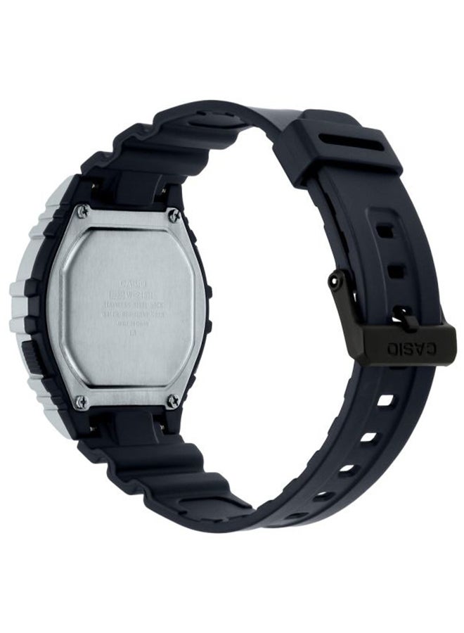 Boys' Resin Digital Quartz Watch W-216H-2BVDF - 44 mm - Blue - v1676297749/N11943548A_10