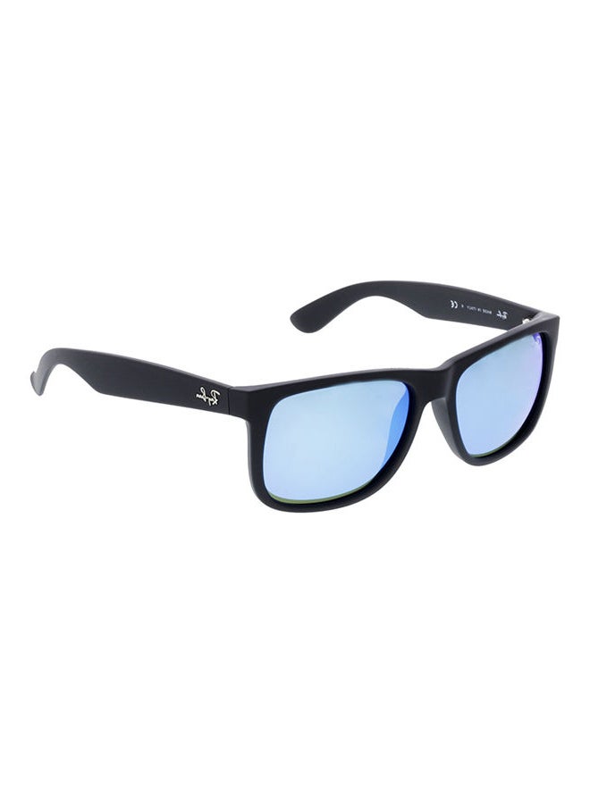 Full Rim Rectangular Sunglasses - RB4165-622 - Lens Size: 55 mm - Black