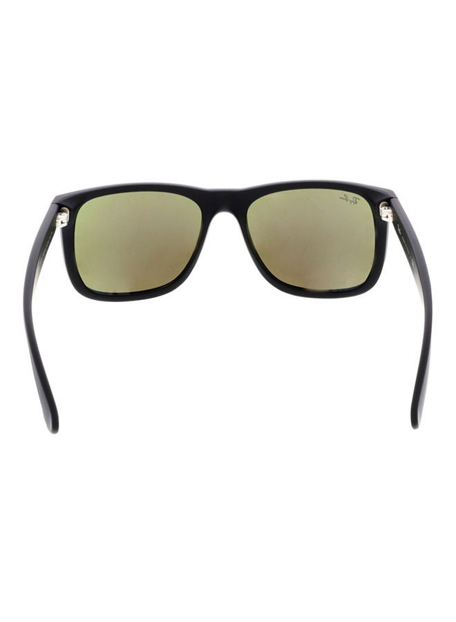 Full Rim Rectangular Sunglasses - RB4165-622 - Lens Size: 55 mm - Black