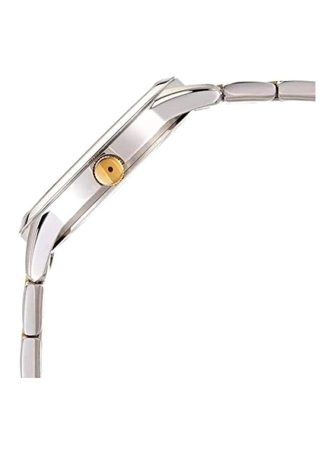 سيتيزن ساعة يد بعقارب مقاومة للماء طراز BI5006-81P - 39 مم - فضي/ذهبي للرجال  - Image 3
