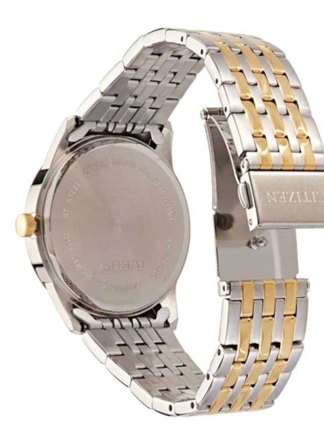 Men's Water Resistant Analog Watch BI5006-81P - 39 mm - Silver/Gold - v1676297869/N20052442A_6