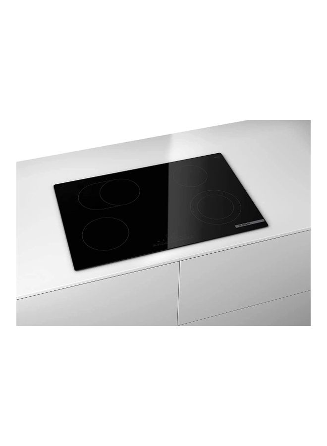 BOSCH Series 6 Electric Hob Ceramic 80cm 4 Burners PKN811FP2E Black - Image 4
