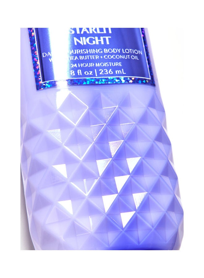 باث آند بودي وركس Starlit Night Daily Nourishing Body Lotion 236ml - Image 2
