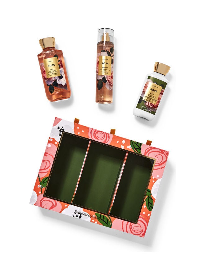 Bath & Body Works - Rose Gift Box Set 226g + 295 + 236ml - Image 1