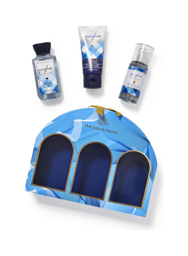 Bath & Body Works - Gingham Mini Gift Box Set 75 + 88 + 75ml - Image 1