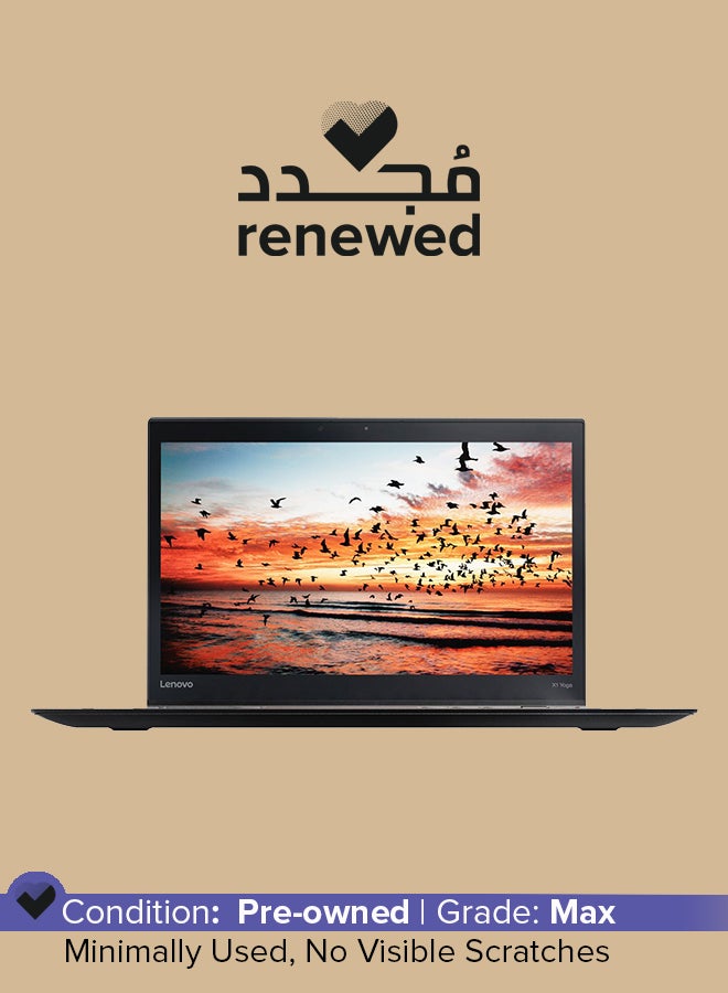 Lenovo - Renewed - ThinkPad X1 Yoga G2 2in1 Convertible Laptop With 14inch Display,Intel Core i7 Processor/8GB RAM/256GB SSD/Intel HD Graphics/Windows 10 Pro English Black - Image 1