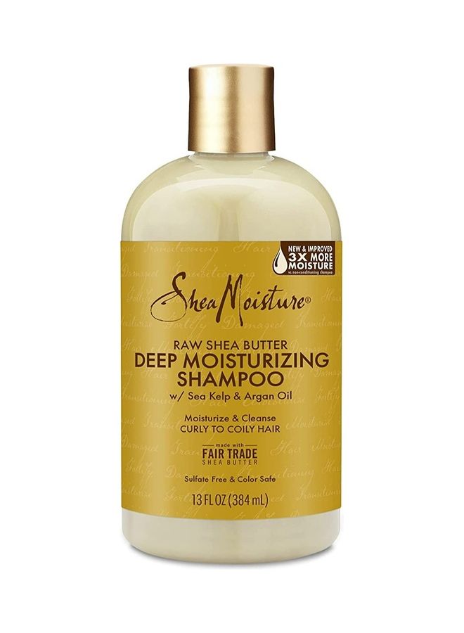 SheaMoisture Raw Shea Butter Deep Moisturizing Shampoo 384ml - Image 1