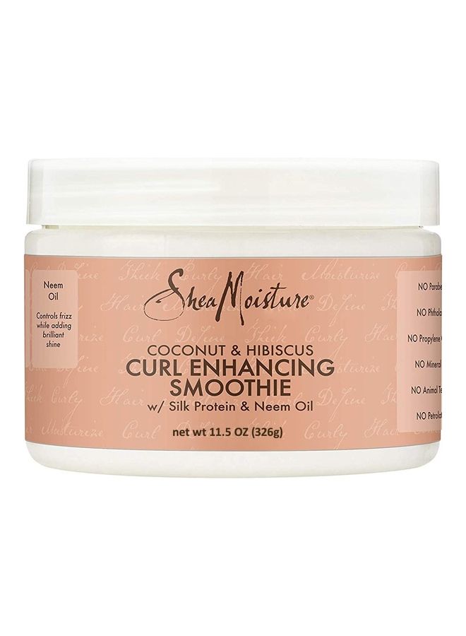 Coconut & Hibiscus Curl Enhancing Smoothie W/ Silk Protein & Neem Oil 326grams