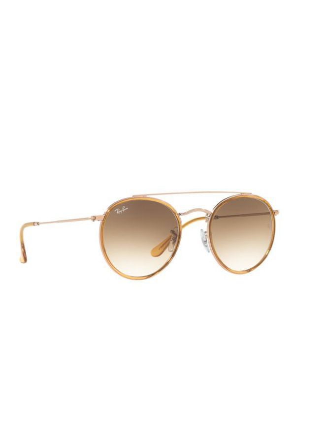 Ray-Ban UV Protection Round Sunglasses - RB3647N 907051 - Lens Size: 51 mm - Gold - Image 5