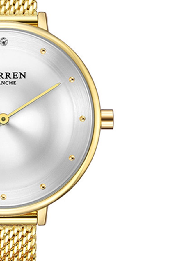 CURREN - Women's Water Resistant Analog Watch 9029 - 30 mm - Gold - Image 1