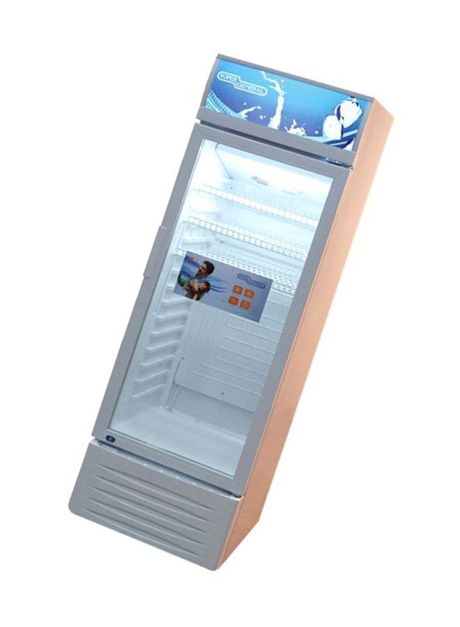 SUPER GENERAL - 295 Liters Double Layered Glass Single Door Chiller 295 L 600 W SGSC 298 White - Image 1