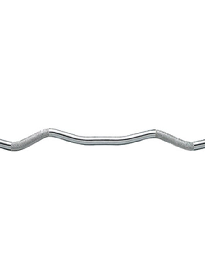 BODY SCULPTURE - Knurled Curl Bar With 2 Spin Locks - 119 cm 119cm - Image 1