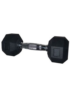 BODY SCULPTURE Hex Rubber Dumbbell - 6 Kg 6kg  - Image 3