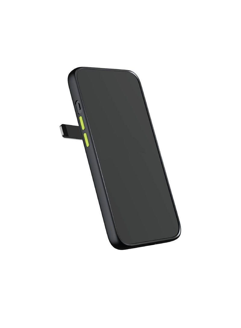 Goui Iphone Case 13 Pro Max 6.7 Inch With Magnetic Bars Stone Black - Image 2