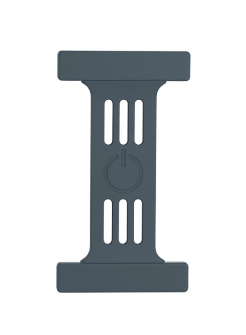 Magnetic Strap with Finger Holder : Enhance Functionality, Comfort, and Style for Easier Phone Use and Carrying - Steel Grey
