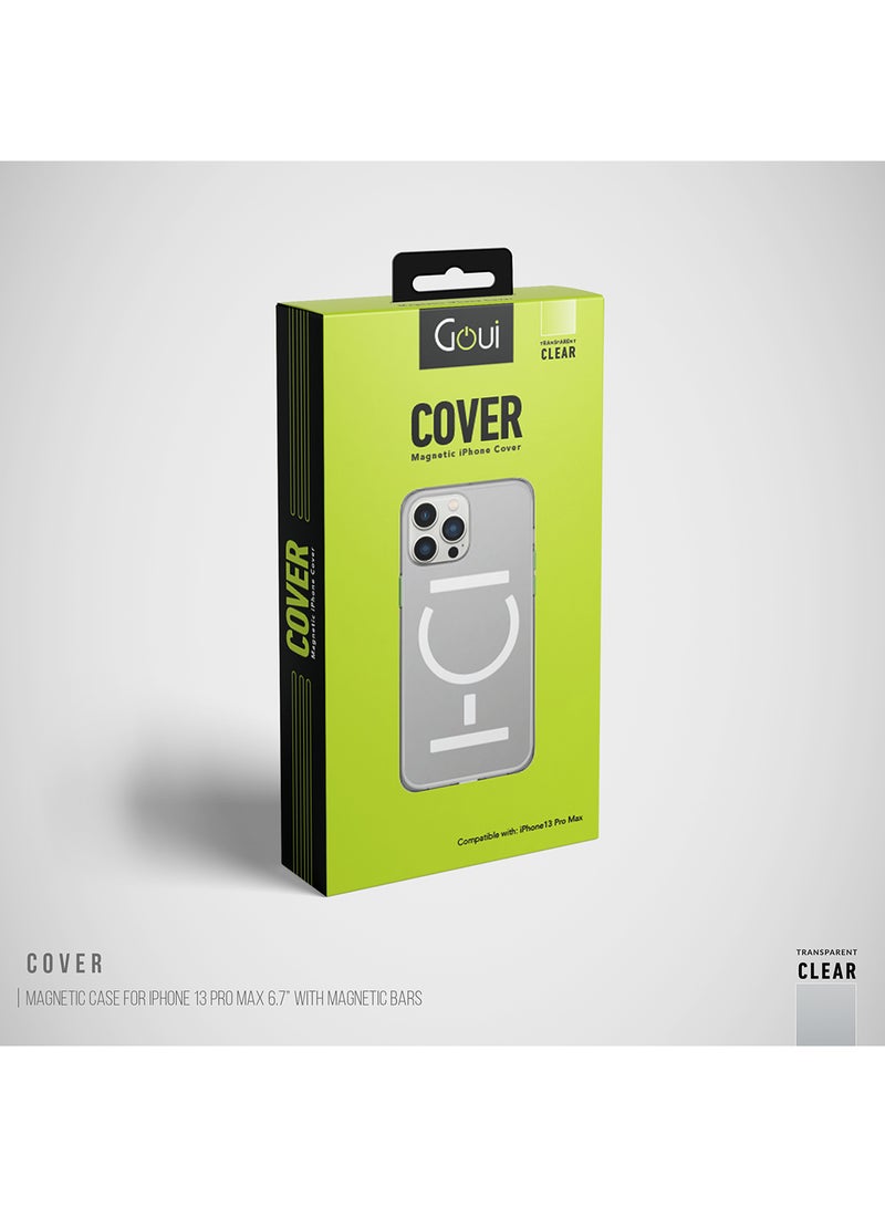 Goui Iphone Case 13 Pro Max 6.7 Inch With Magnetic Bars White - Image 5