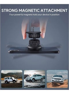 Aukey Super Magnetic Air Vent Car Phone Mount C74 Black  - Image 3