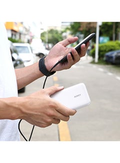 أوكي بطارية متنقلة نحيفة PD USB-C 20 واط N73 بسعة 10000 mAh لون أبيض  - Image 4