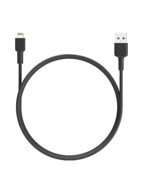 USB-A to Lightning Cable Nylon Braided   MFi Certified Fast Charging Cable for iPhone 14/14 Plus/14 Pro/14 Pro Max/13/12/11/X Series Black