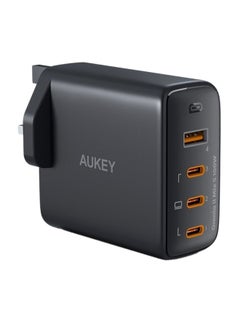 Aukey Omnia II 100W PD & Super Fast Wall Charger with GaN Power Technology PA-B7S Black  - Image 1