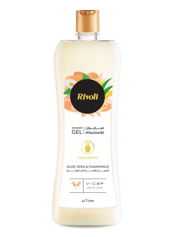 Rivoli Shower Gel  White Multicolour 1Liters 