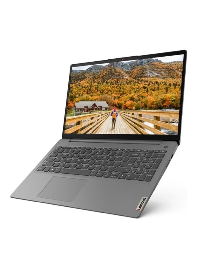 Lenovo - Ideapad 3 15ALC6  (Upgraded Version) Laptop With 15.6-Inch FHD Display, Ryzen 7-5700U Processor/8GB RAM/512GB SSD/DOS(Without Windows)/Integrated AMD Radeon Graphics  Arctic Grey English/Arabic Arctic Grey - Image 1