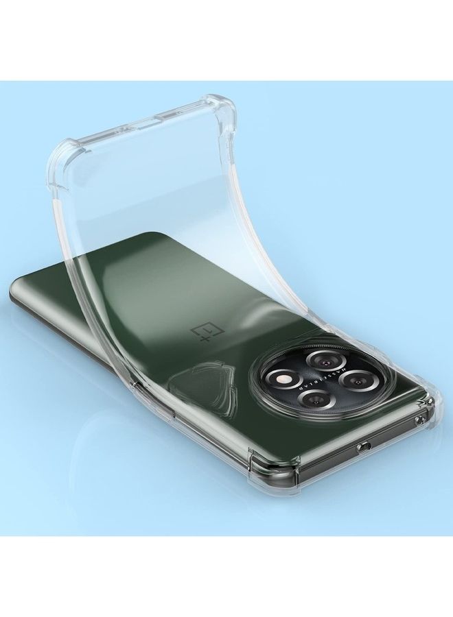 MARGOUN OnePlus 11 Case Clear Cover Slim Shockproof Reinforced Corner Protection Bumper Anti-Fall Transparent Soft TPU Case 6.7 inch Clear - Image 3