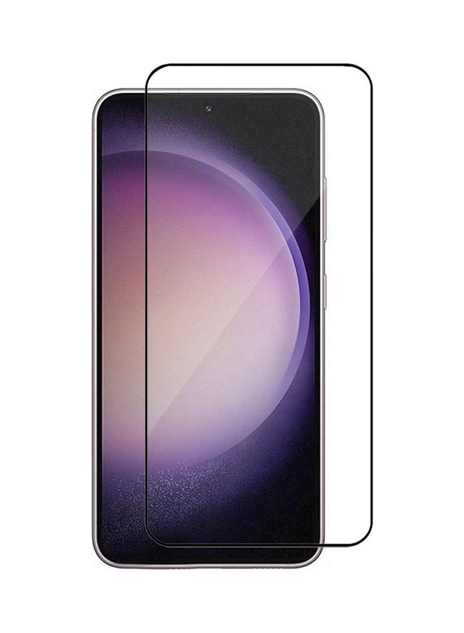 MARGOUN 3Pack for Samsung Galaxy S23 Screen Protector Tempered Glass 9H Anti-Scratch Shatterproof HD Edge to Edge Full Coverage Film 6.1 inch Clear/Black - Image 5