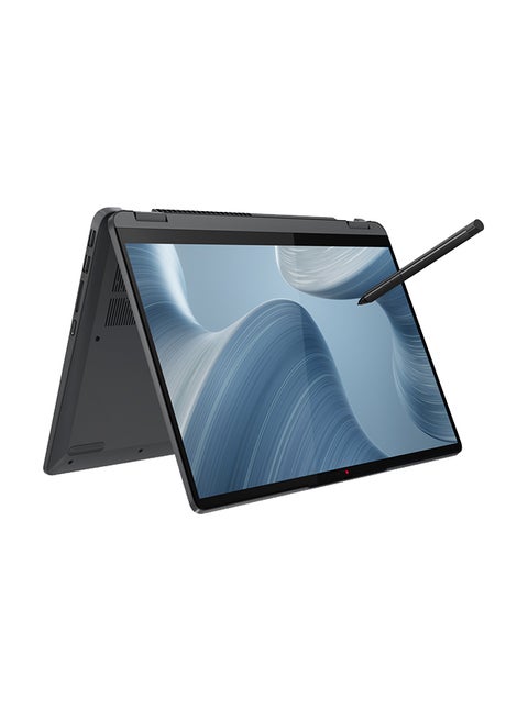 IdeaPad Flex 5 14IAU7 With 14-Inch WUXGA Display, Core i5-1235U Processor / 8GB RAM / 512GB SSD / Intel Iris Xe Graphics / Win 11 Home / English/Arabic Storm Grey