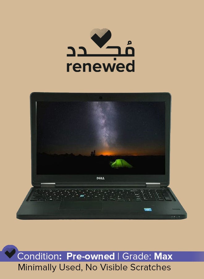 DELL Renewed - Latitude 5550 (2015) Laptop With 15.6-Inch Display,Intel Core i5 Processor/5th Gen/8GB RAM/256GB SSD/Intel HD Graphics English Black English Black - Image 1