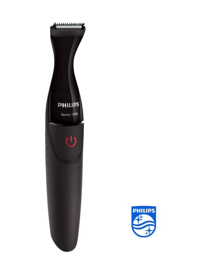 Philips Multigroom Series 1000 Ultra Precise Beard Styler MG1100/16, 2Years Warranty Black/Grey  - Image 2